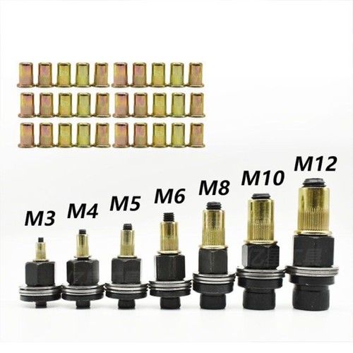 Hand rivet nut gun head - gun,