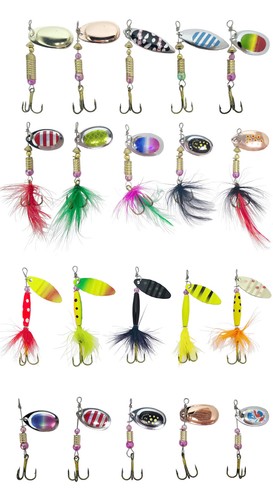 Fishing spinners lures spoon - lures, c
