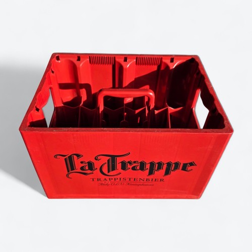 Trappe trappist beer crate - la,