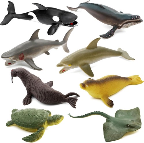 Sea animal toy set - sea, pcs