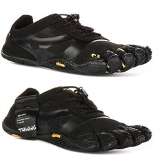 Vibram Five Fingers Kso Evo Ground Feel Grip Mens Shoes In Black UK 7 - 13
