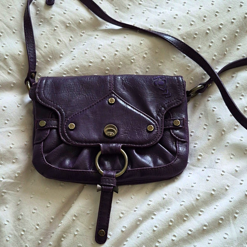 Nica small purple leather - nica,