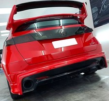 HONDA CIVIC 8 VIII BOOT SPOILER MUGEN LOOK REAL PHOTO
