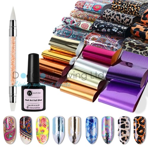 Nail foils - art, transfer