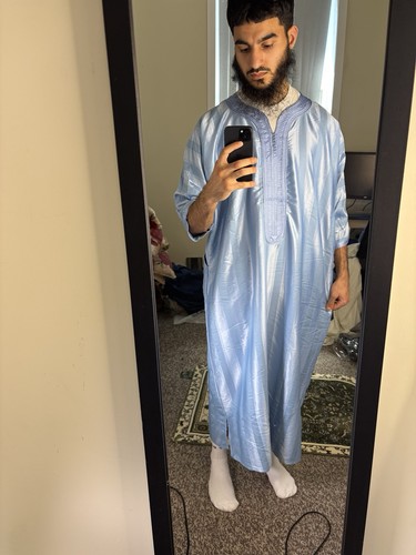Men moroccan kaftan thobe - kaftan,
