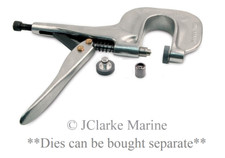 Hoover Press N Snap tool professional button tool dies snaps snap fastener tool