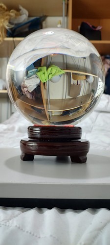 200 crystal ball - with, stand