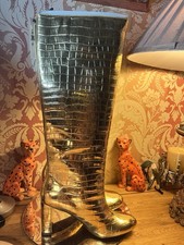 Zara New Woman Metallic Gold