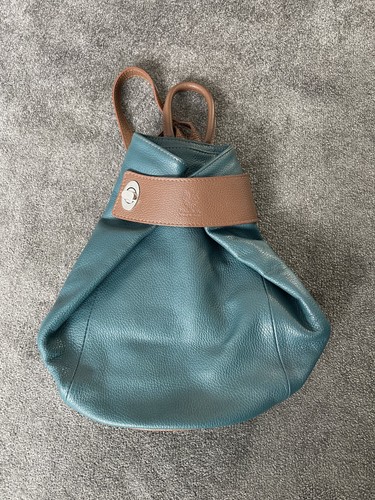 Women leather backpack - leather,