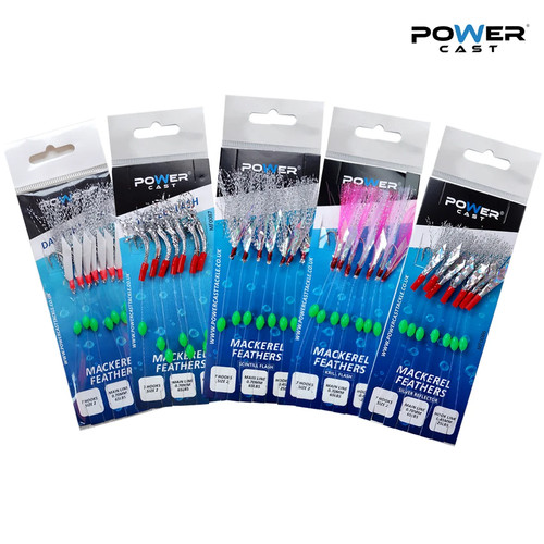 Packets mackerel feathers - mackerel,