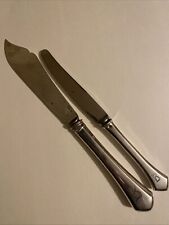 Pair Of Antique Silver Knives 