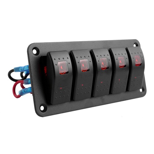 Gang rocker switch - rocker, panel