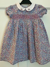 girls 6-12 months smocked
