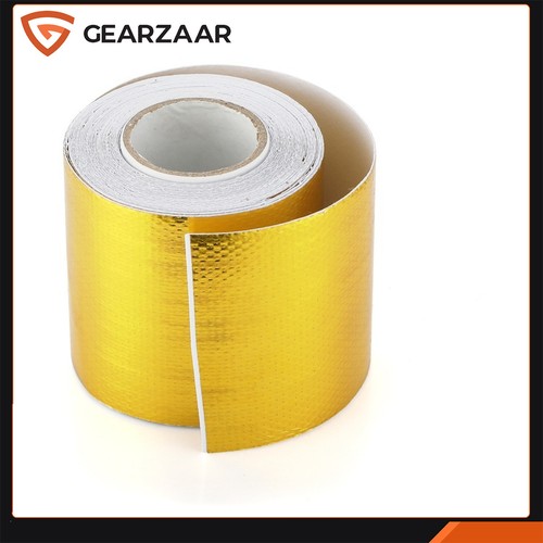 Heat shield wrap tape - heat, gold