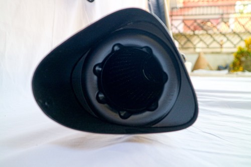 Black full exhaust - 2-1, for