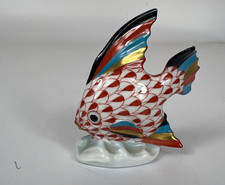 Herend Fish 2.5" High  rust