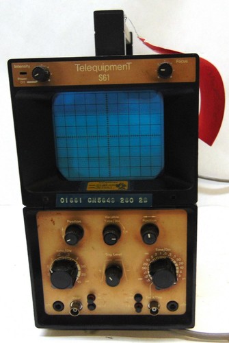 Telequipment oscilloscope s61 - oscilloscope,