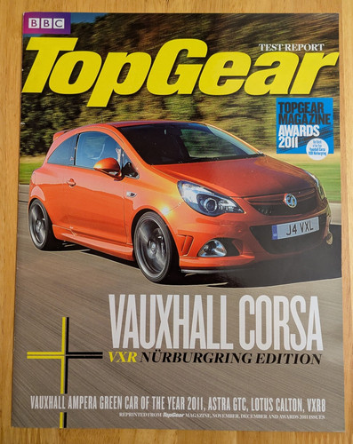 Vauxhall top gear - top, reprint