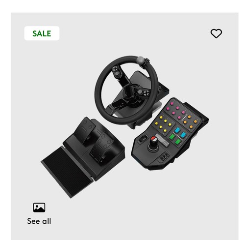 Logitech simulator heavy - logitech,
