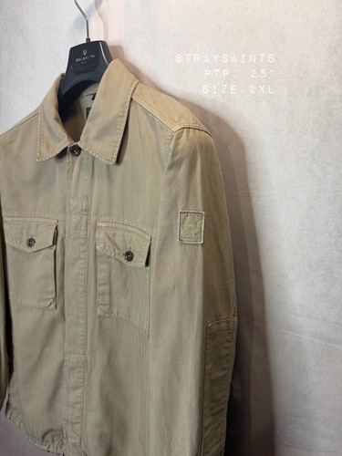 Belstaff recon sand overshirt - recon,