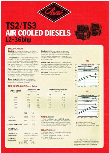 Lister ts2 ts3 air cooled - &,