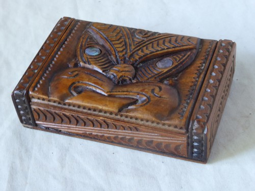 Vintage hand carved maori - vintage,