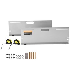 2PCS Wheel Alignment Tool Toe Plates Accurate Measure Tape And Conversion Chart