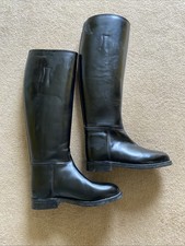 Regent R5702M Ladies Black Leather Riding Boots UK5 Made In England New