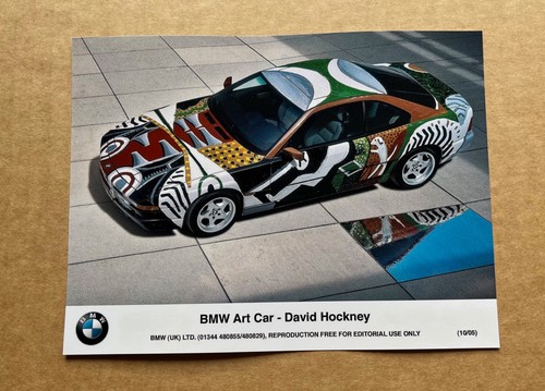 David hockney bmw art car - bmw, car'
