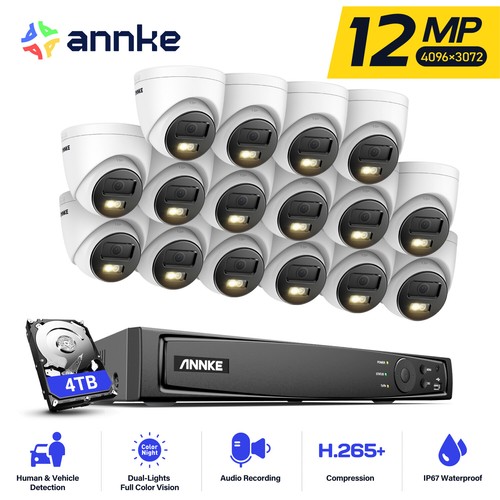 Annke 12mp colorvu cctv - annke,