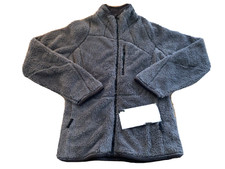 BURTON Vario gray fluffy soft fleece jacket/NWT