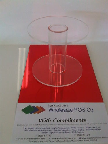 Cake separator single - cake, stem