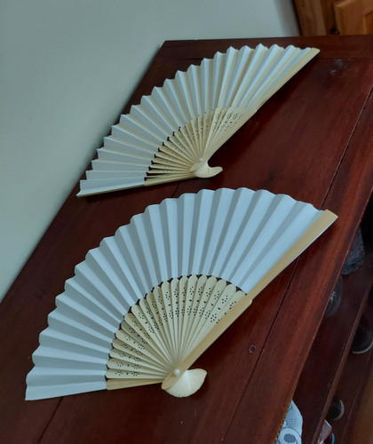 Set white folding hand - set, of