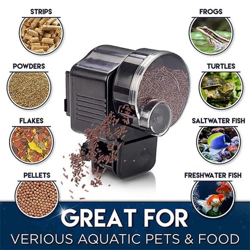 Automatic fish food feeder - fish,