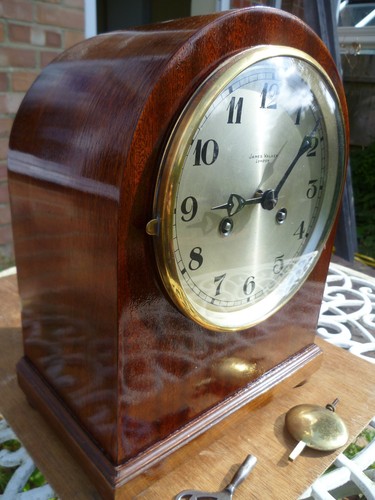Large striking mantle clock - large,