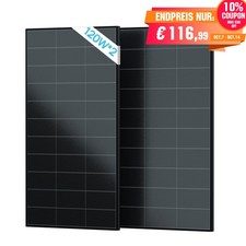 240W Full Black Solar Panel Solar Panel Black Monocrystalline for Solar Panel Kit