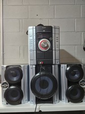 Sony HCD-GX450 Dual Cassette Deck Stereo System Hi-Fi- Tested & Working