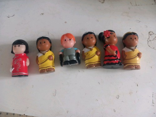 Elc happyland figures - happyland, vintage