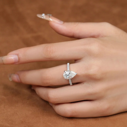 0ct pear cut lab - 2.0ct,