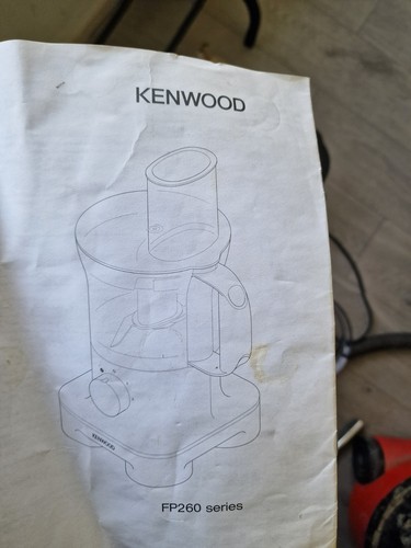 Kenwood fp260 series food - series,