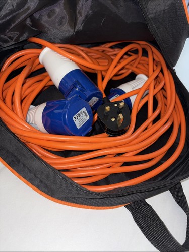 10m caravan mains hook - 10m,