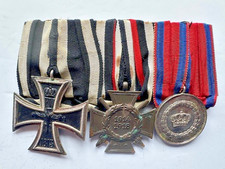 MEDAL WW1 GERMAN GROUP OF 3 -