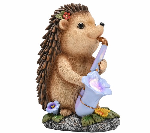 Hedgehog garden decor with - garden,