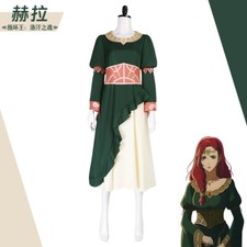 Cosplay The Lord of the Rings Princess Hera Dress The War of the Rohirrim Suits