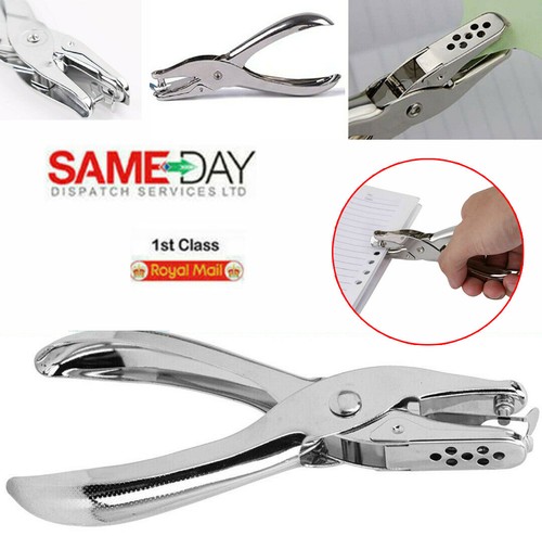 Hole punch metal hand held - hand, one
