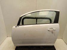 VAUXHALL CORSA Left Front Door N/S 2006-2015 GXC 3 Door Hatchback 