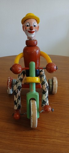 Vintage french clown - vintage,