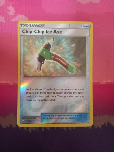 Pokemon card chip - chip-chip, ice