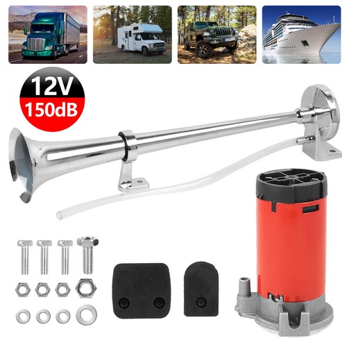 12v single trumpet air horn - single,