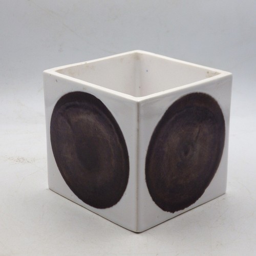Troika pottery 1970s grey spot - troika,